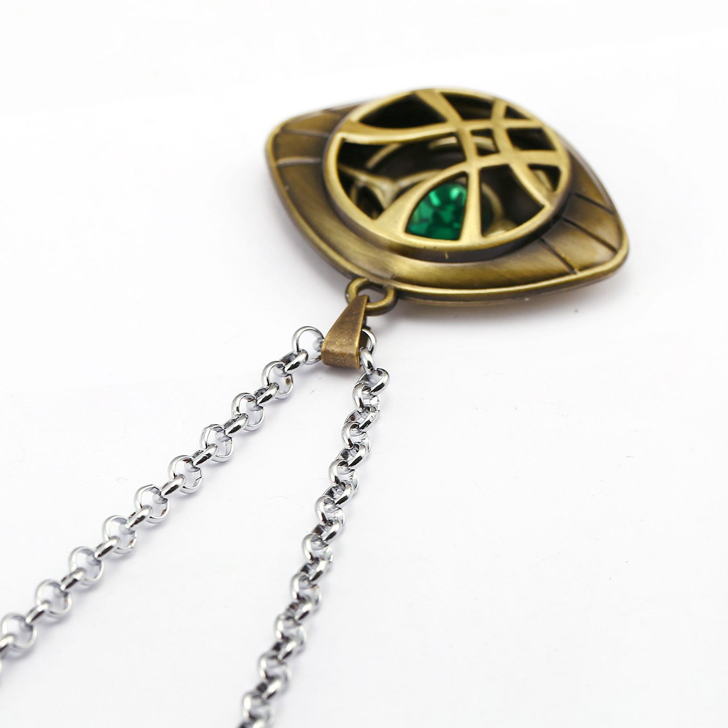 Figure Model Toys Infinity Time Stones Necklace Keychain  Marvel Avengers Doctor Strange