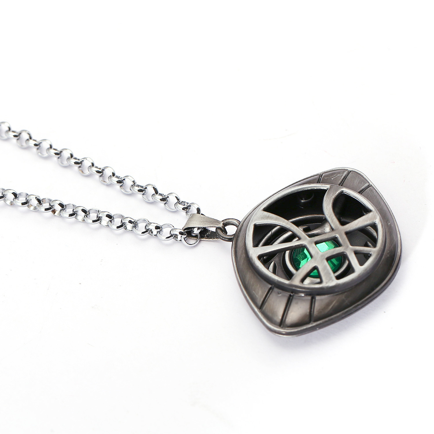 Figure Model Toys Infinity Time Stones Necklace Keychain  Marvel Avengers Doctor Strange