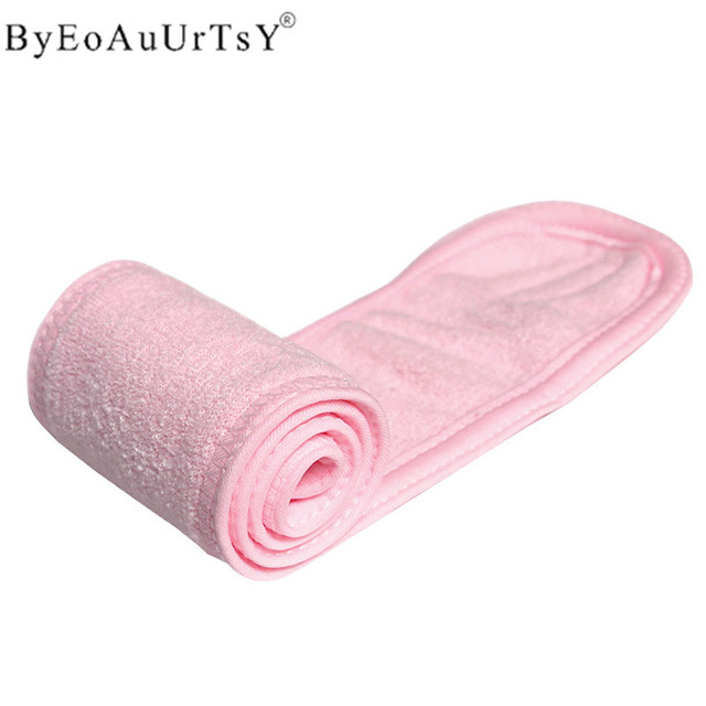 Wash Face Elastic Facial Headscarf For Women Head Turban Soft Makeup Wrap Headbands Cosmetic Fabric Towel Spa Bath Shower