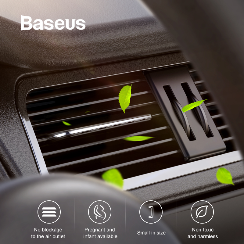 Vent Car Fragrance Diffuser Freshner Solid Smell Parfum Scent  Car Air Freshener For Auto Aroma Car Perfume Refresher Air