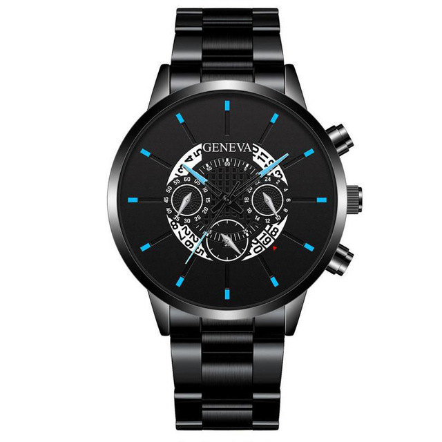 Minimalist Men's Fashion Ultra Thin Watches Simple Men Business Stainless Steel Mesh Belt Quartz Watch