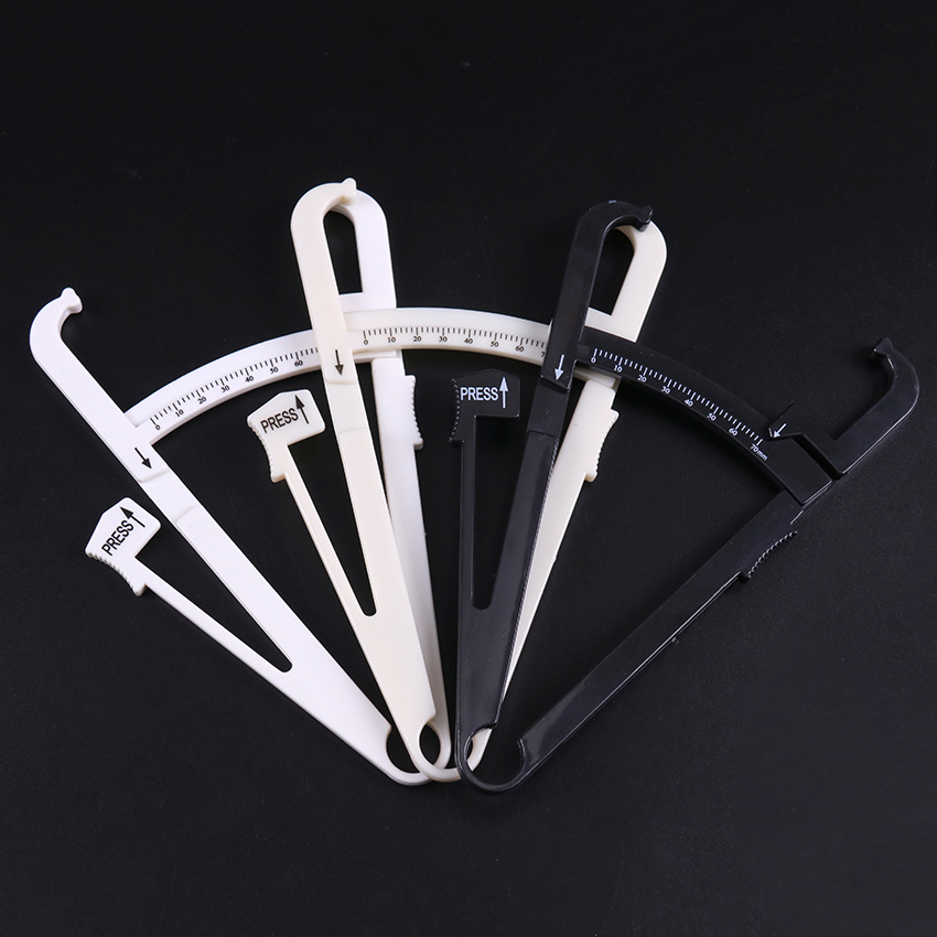 Fat Measurement Tool Slim Chart Skinfold Test Instrumen Personal Body Fat Loss Tester Calculator Caliper Fitness Clip