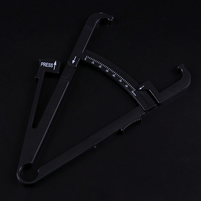 Fat Measurement Tool Slim Chart Skinfold Test Instrumen Personal Body Fat Loss Tester Calculator Caliper Fitness Clip