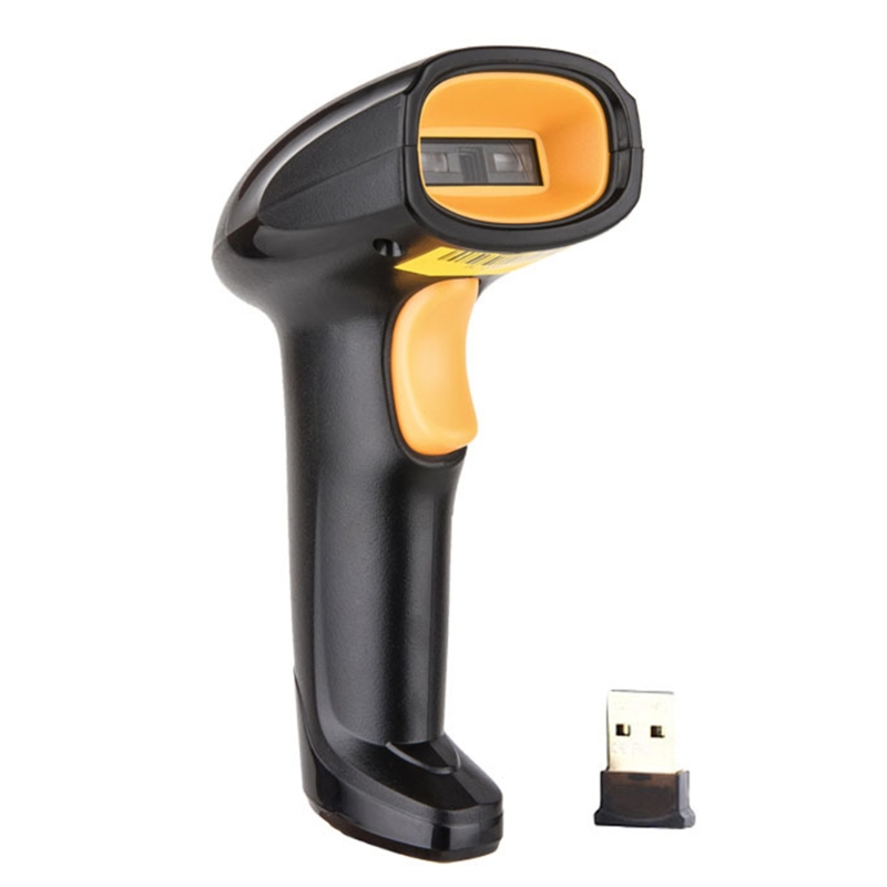 Wireless 3mil Phone Tablet PC Windows Barcode Scanner Handheld Bar Code Scanning Gun 2.4G USB