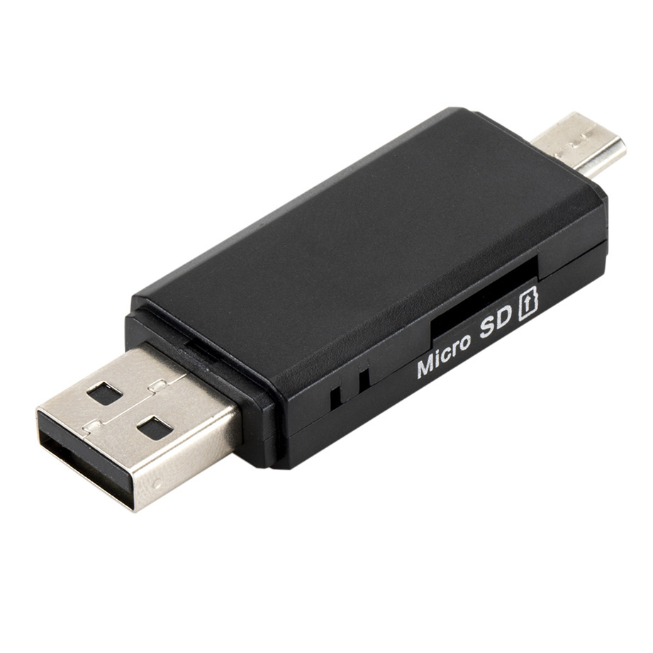 SD Card Reader USB 2.0 Card Reader 2.0 For USB Micro SD Adapter Flash Drive Smart Memory Card Reader