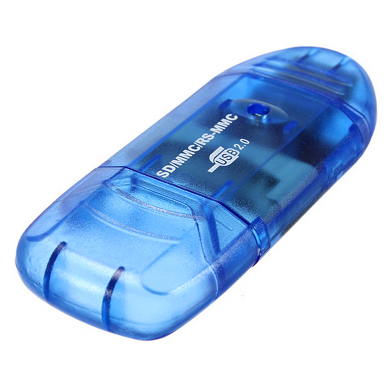 Micro USB 2.0 Memory Card Reader Adapter For Micro SD SDHC TF MMC Card Reader, Maximum Capacity 64GB O1D2
