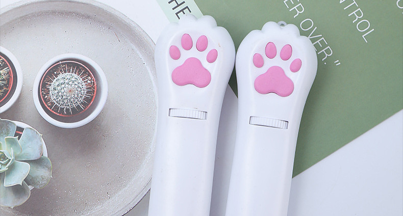 Projection cat claw laser teasing cat stick infrared multi-pattern six-in-one teasing cat pen USB charging cat supplies pet toys
