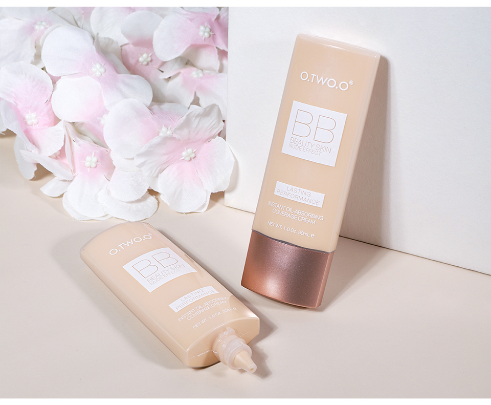 Waterproof Makeup Base Liquid Foundation Cosmetics Makeup BB Cream White  Cosmetics Natural Whitening Cream
