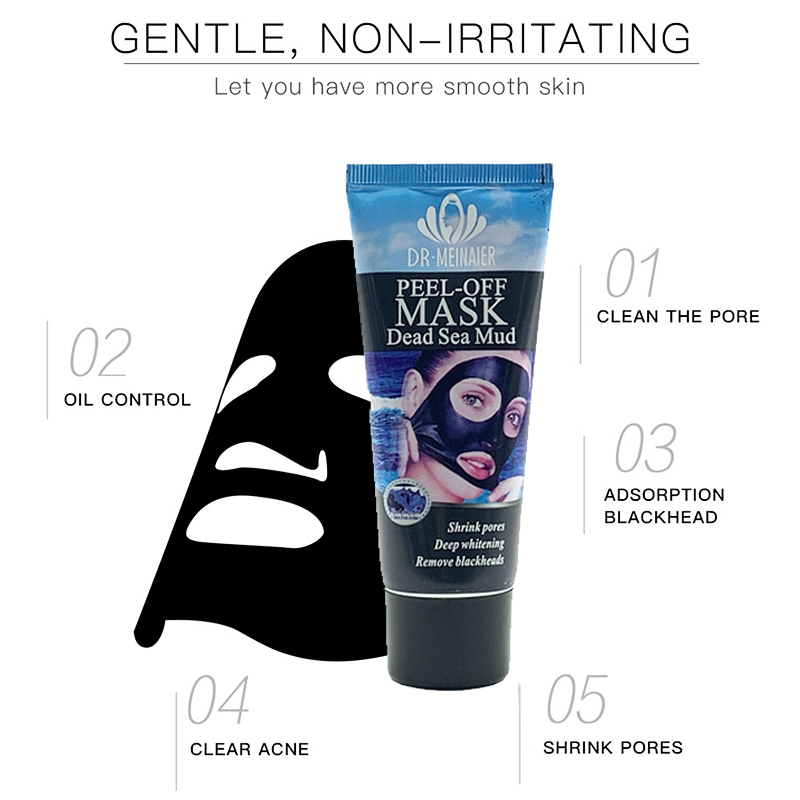 Bamboo Charcoal Face Masks Skin Care Sea Mud Blackhead Remove Facial Masks Deep Cleansing Purifying Peel Off Black