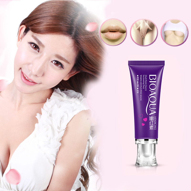 Skin Care Silky Cherry Blossom Vitamins Body Cream Private Parts Care Sexy Pink Cream Underarm Intimate Whitening Dark Nipple