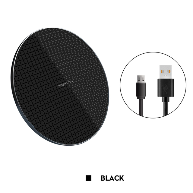 10W Wireless Charger for iPhone 11 X XR XS 8 fast wirless Charging Dock for Samsung Xiaomi Huawei OPPO phone Qi charger wireless