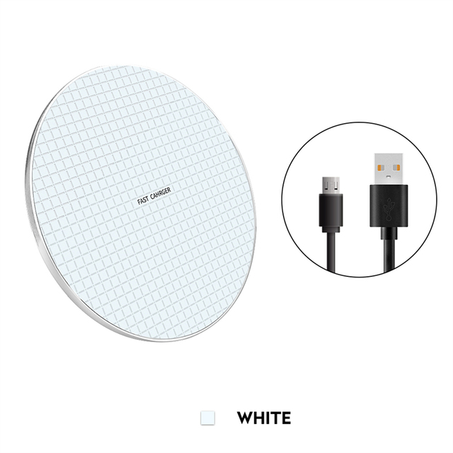 10W Wireless Charger for iPhone 11 X XR XS 8 fast wirless Charging Dock for Samsung Xiaomi Huawei OPPO phone Qi charger wireless