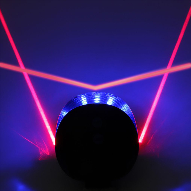Laser Safety Warning Bicycle Lights Bicycle Tail Bicycle Accessories Light Waterproof Bicycle Cycling Lights Taillights LED
