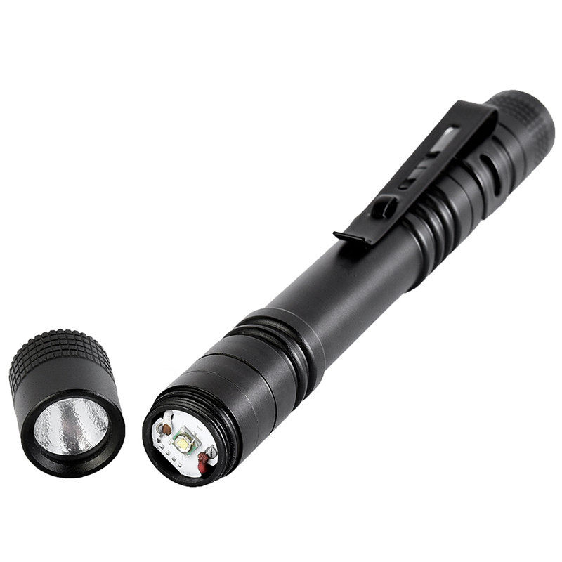 1Pcs Pocket Flashlight Linterna Car Repairing Pocketman Flashlight Pen Torch Small Flashlight Waterproof Lanterna