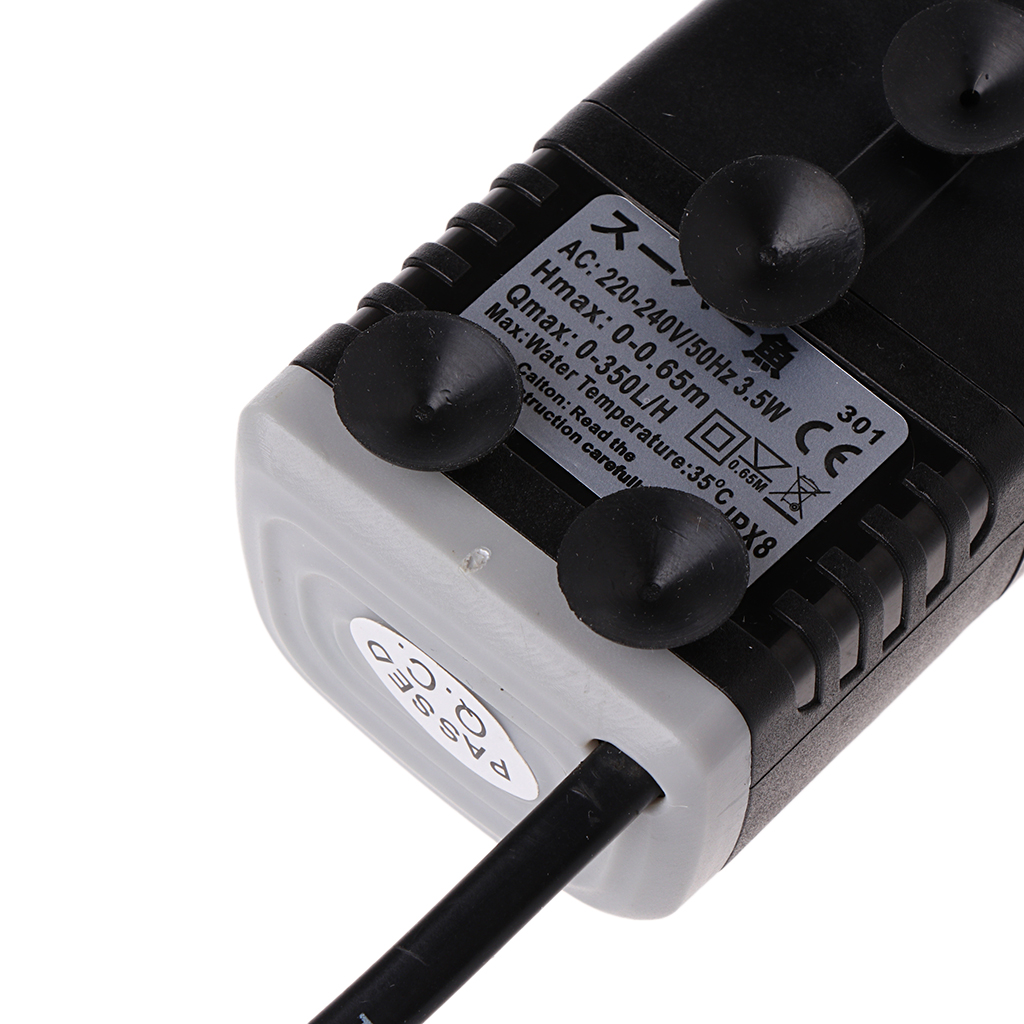 Remover Adjustable Fish Aquatic Pet Filters Surface Oil Skimmer Fish Tank Pump Filter 300L/H 5W