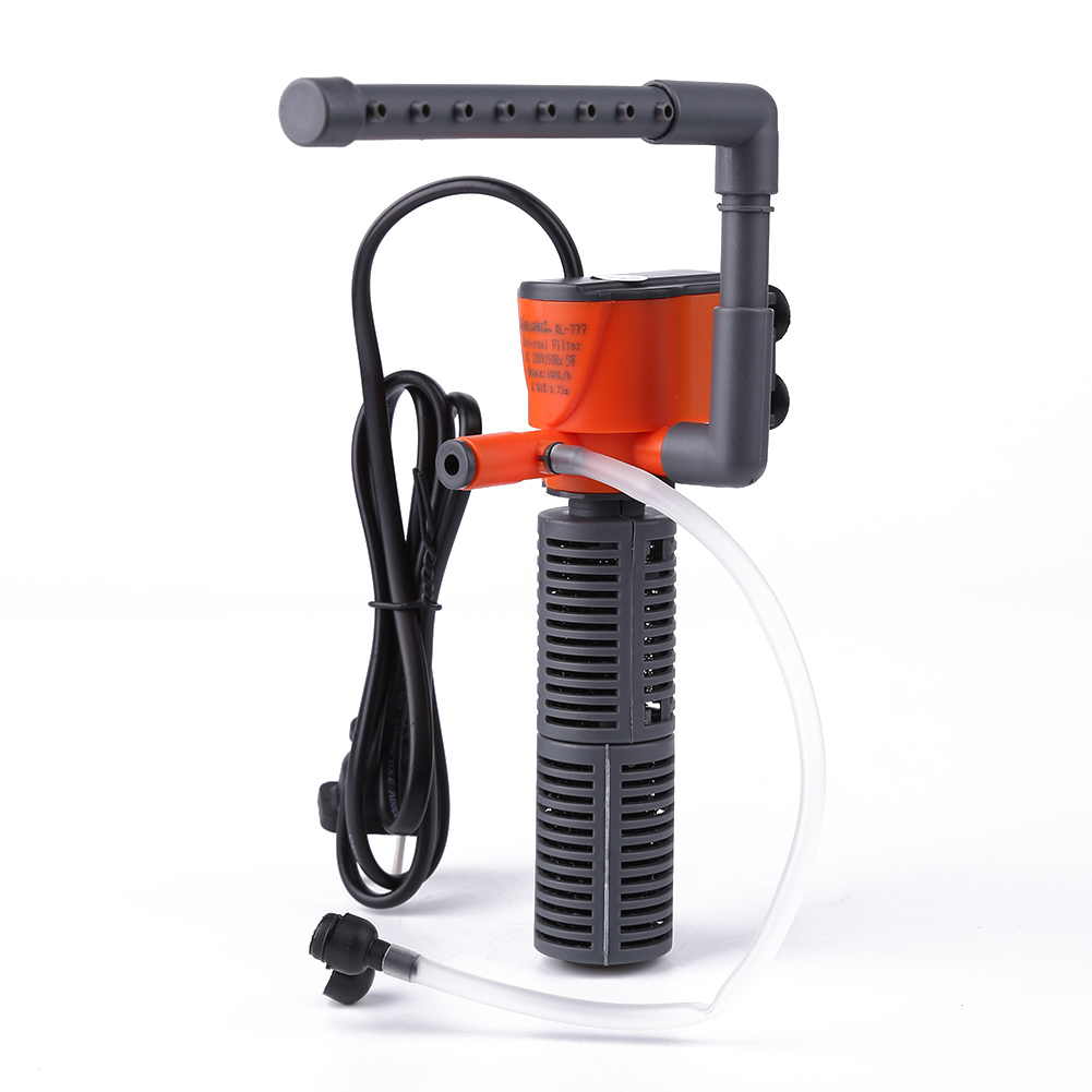 Water Filtration Oxygen Pump Submersible Pump Mini Goldfish Tank  Increase Oxygen Wear-resistant Axle Center Filter Aquarium