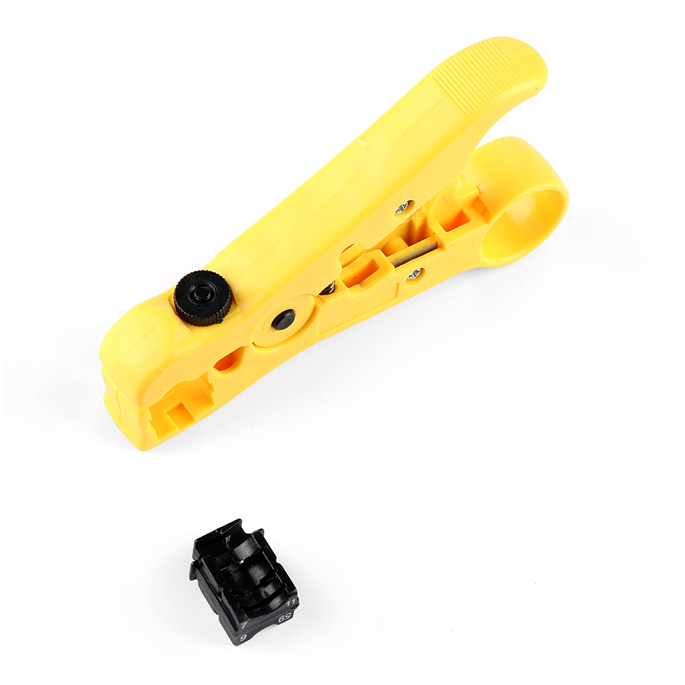 Cutter Striper For UTP/STP RG59 RG6 RG7 RG11 Multi-functional Electric Stripping Knife Pliers Tools  Coaxial Cable Wire Pliers