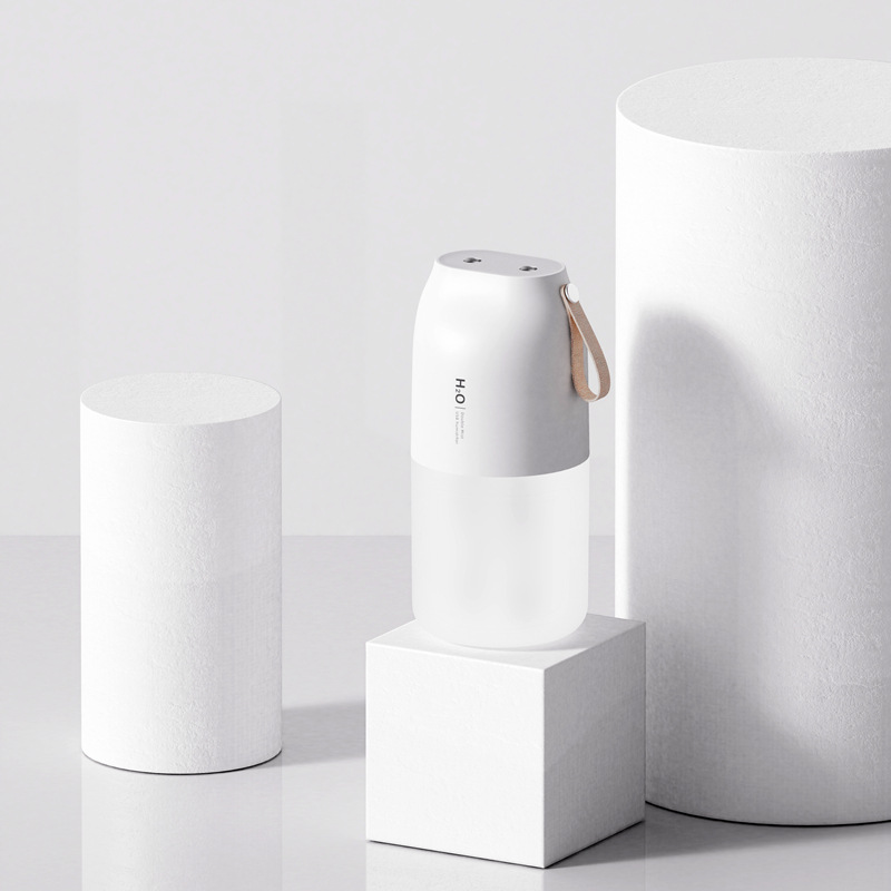 Double Spray Humidifier with Night Light Mini Air Humidifier Purifier Car USB Aroma Essential Diffuser Home Appliance