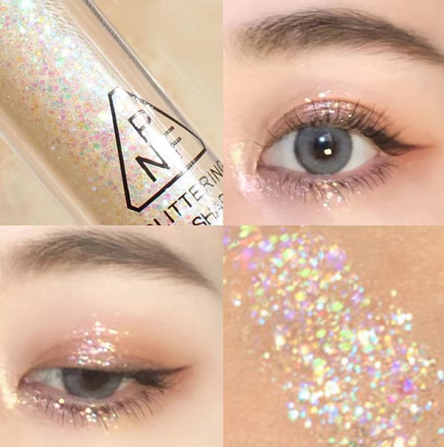 1PC Shimmer and Shiny Waterproof Liquid Glitter Eyeliner Eyeshadow Makeup Metallic Eye Liner Pen Eye Beauty Party Makeup Tools