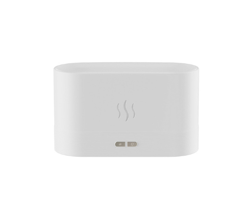 Air Humidifier Ultrasonic Cool Mist Maker Fogger Led Essential Oil Flame Lamp Difusor