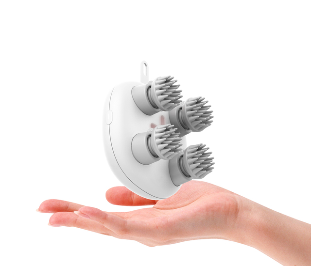 Uofenna Electric Massager Head Scalp Massage Cat Relax Shoulder Neck Deep Tissue Kneading Vibrating Device Body Health Care Tool