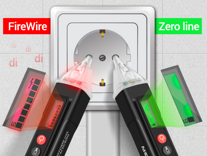 Digital AC/DC Voltage Detectors Smart Non-Contact Tester Pen Meter 12-1000V Current Electric Sensor Test Pencil