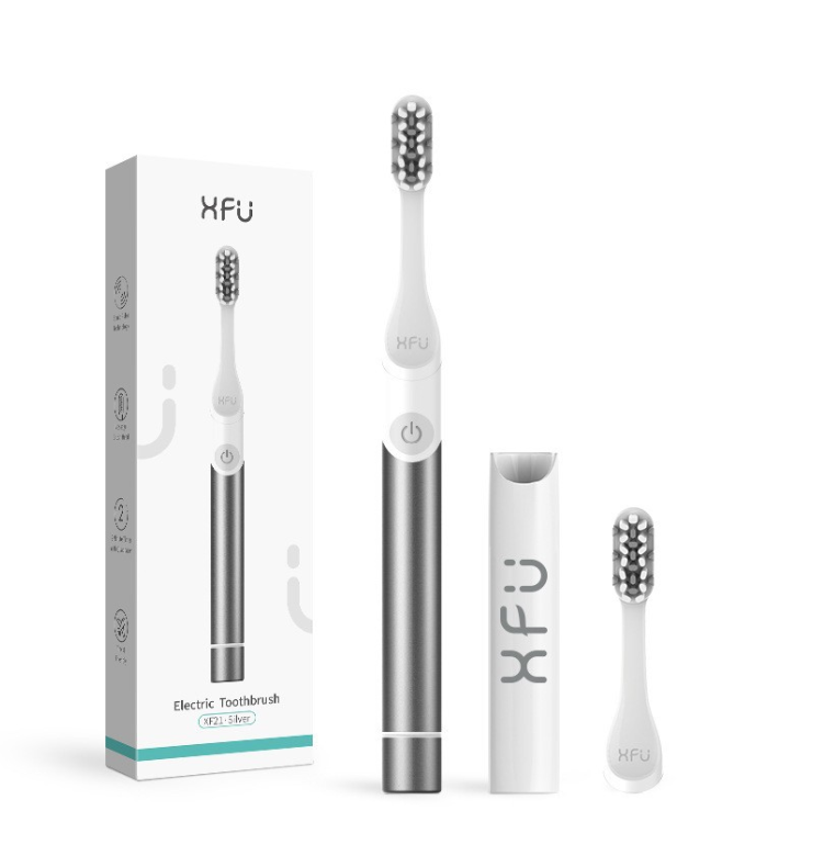 Sonic Electric Toothbrush Waterproof  Cover Smart Timer Soft Bristle