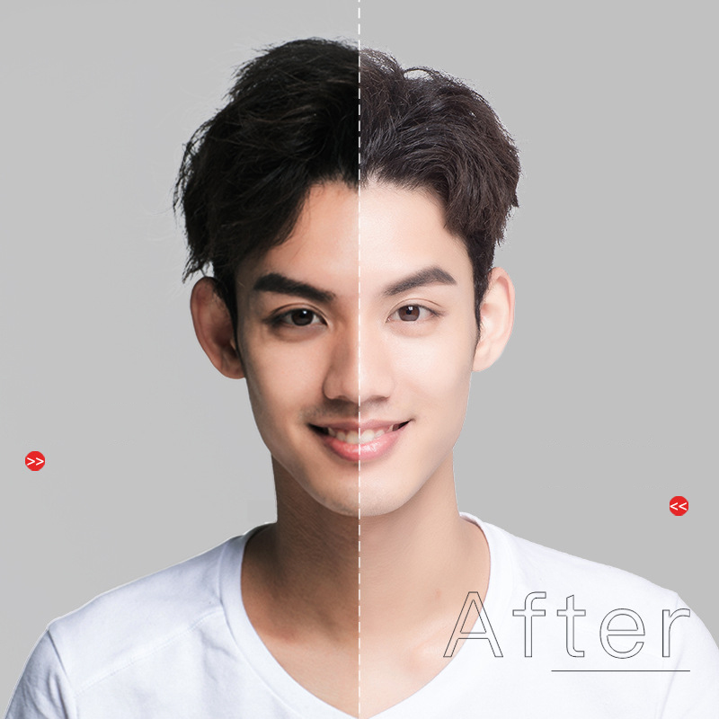 Professional Men's Face Cream Hide Pores Moisturizing Whitening Skin Facial Primer Refreshing Natural Base Makeup Cream