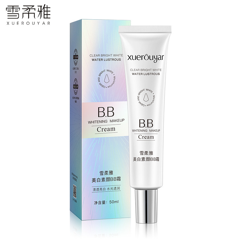 Whitening Pigment BB Cream Naturally Fits Skin Without Makeup, Long-Lasting Moisturizing  Brightening BB Creams