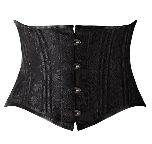 Steel Boned Short Torso Shaping Corsets Waist Trainer Wrap Belt Slim Flat Belly Waist Cincher