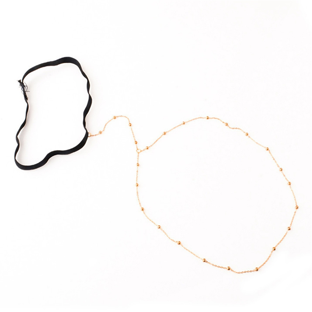 Thigh Chain Boho Bead Alloy Leg Chain for Women Garter Body Jewelry Beach Body Jewelry Sexy Bikini Thigh Leg Chains Fashion Gift