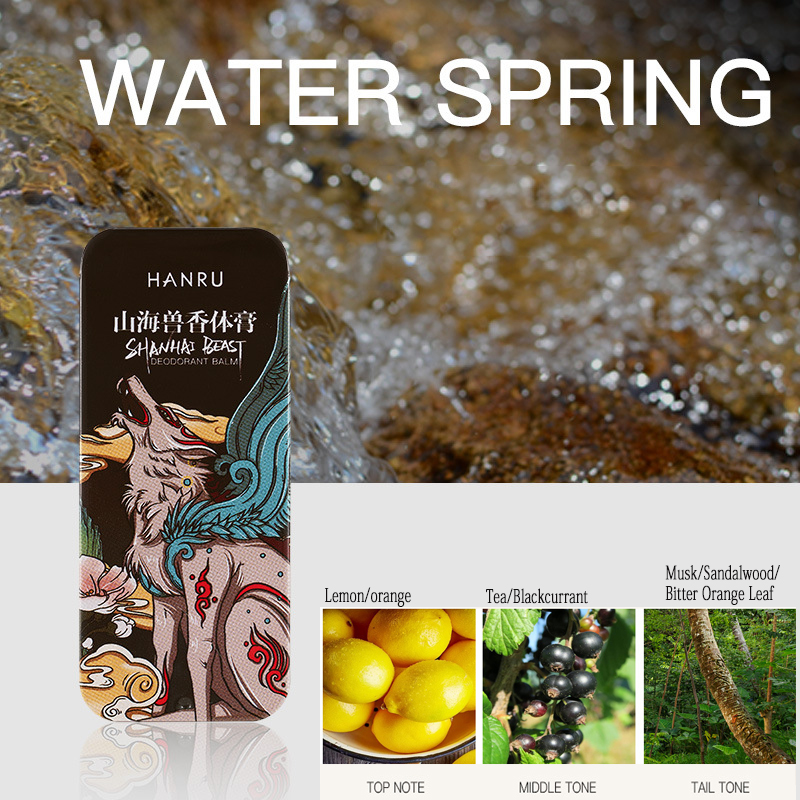 Neutral Perfume Fresh and Deodorizing for Men and Women Portable Fragrance Long-lasting Perfume Cream Set Deodorant