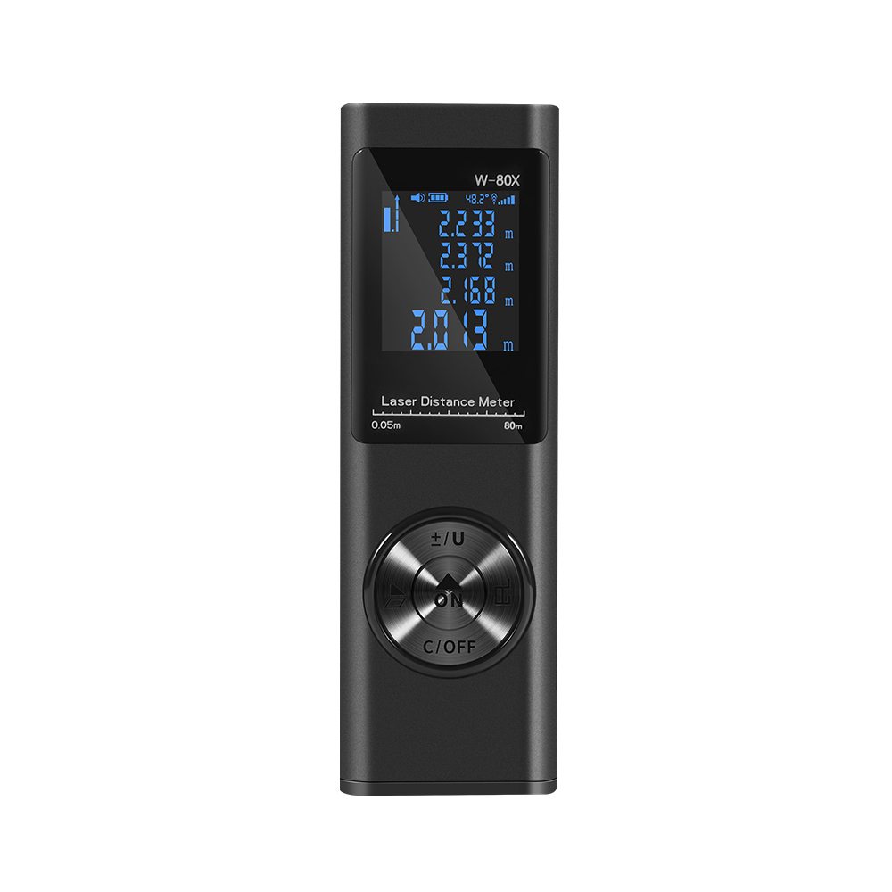 80m Laser Distance Meter Rangefinder Laser Tape Measure Digital Laser Rangefinder With Angle Measure Laser Rangefinder
