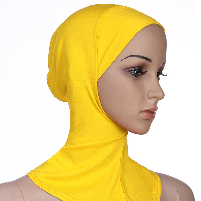 Muslim Underscarf  Women Veil Hijab Bonnet Muslim Women Scarf Turbans Head For Women Women's Hijabs Hijab Caps Hat Islamic