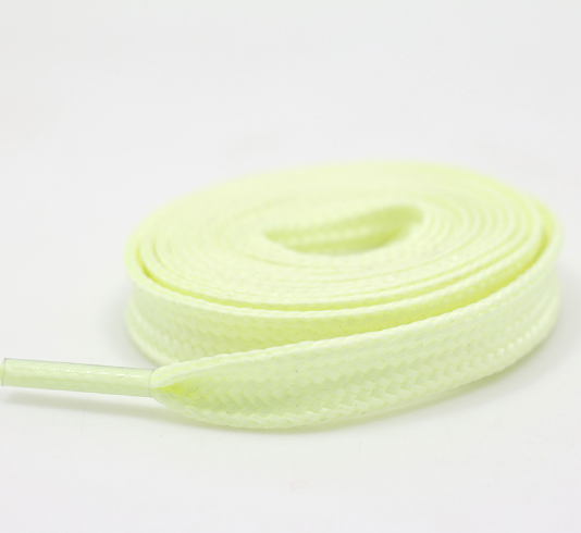 1 Pair Luminous Shoelaces for Flat Sneakers Canvas Sport Basketball Shoes Unisex In The Night Glowing Fluorescent Laces 120cm