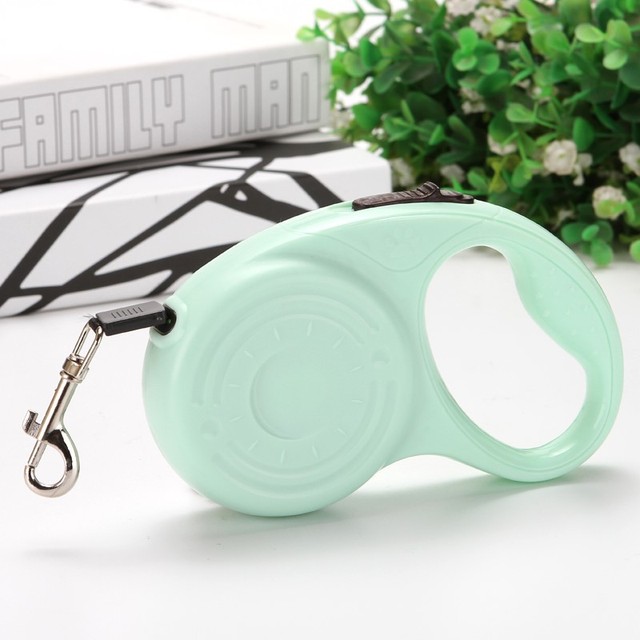 Nylon Retractable Dog Collar 3mfor Small Medium Cats Leashes Lead Dog Accessories Roulette Leash for Dogs Supplies