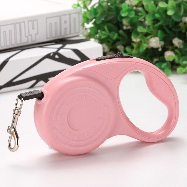 Nylon Retractable Dog Collar 3mfor Small Medium Cats Leashes Lead Dog Accessories Roulette Leash for Dogs Supplies
