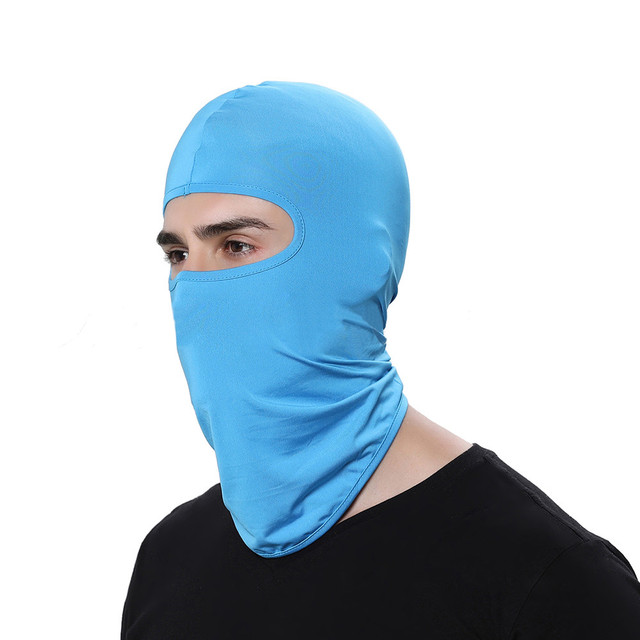 Motorcycle Mask Cycling Balaclava Full Cover Face Mask Hat Balaclava Quick Dry Lycra Ski Neck Summer Sun Ultra UV Protection