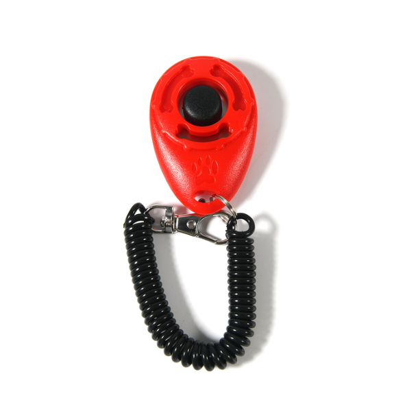 Pet Cat Dog Training Plastic New Dogs Click Trainer Aid Adjustable Wrist Strap Sound Key Dogs Pets Accessories