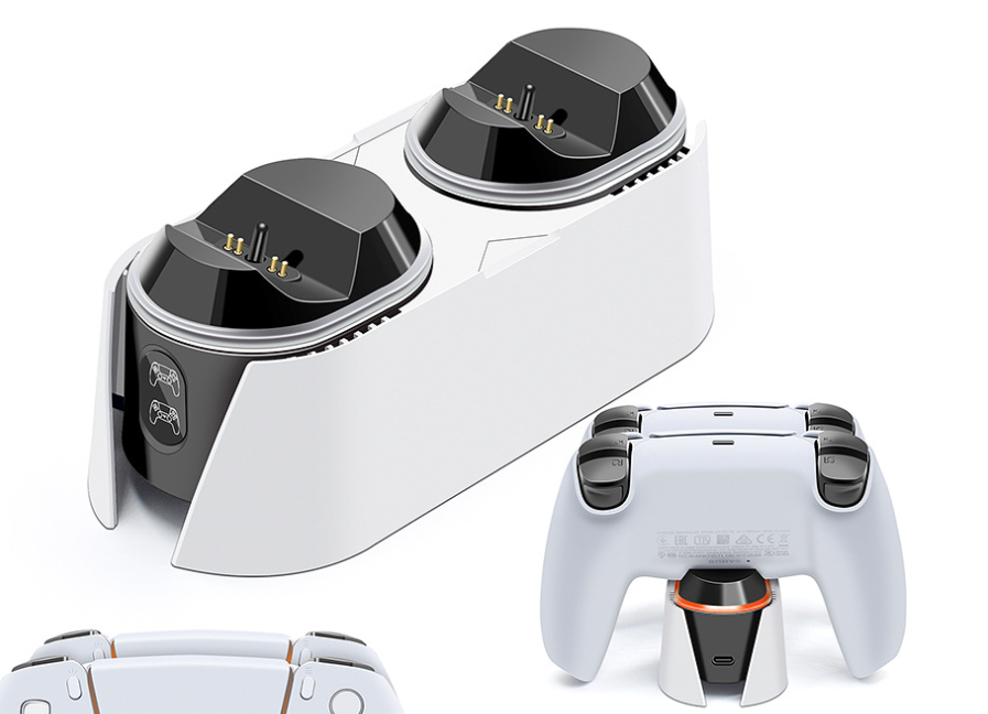 HEYSTOP Fast Charger Station for PS 5 PS5 Game Controller Dock Station for PS5 Joystick Gamepads