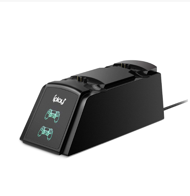 Dual Fast Charger For PS4 Controller USB Charging Station LED Indicator Dock Station for Sony Playstation4/PS4/PS4 Slim/PS4 Pro