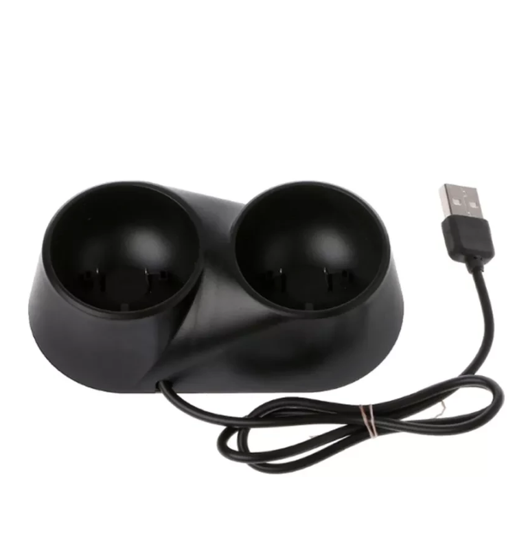 Game Controller Handle Dock Charger Wireless 2 ove Motion Dock for PS4/PS Move Handle Station 2 Gamepad Station DC 5V