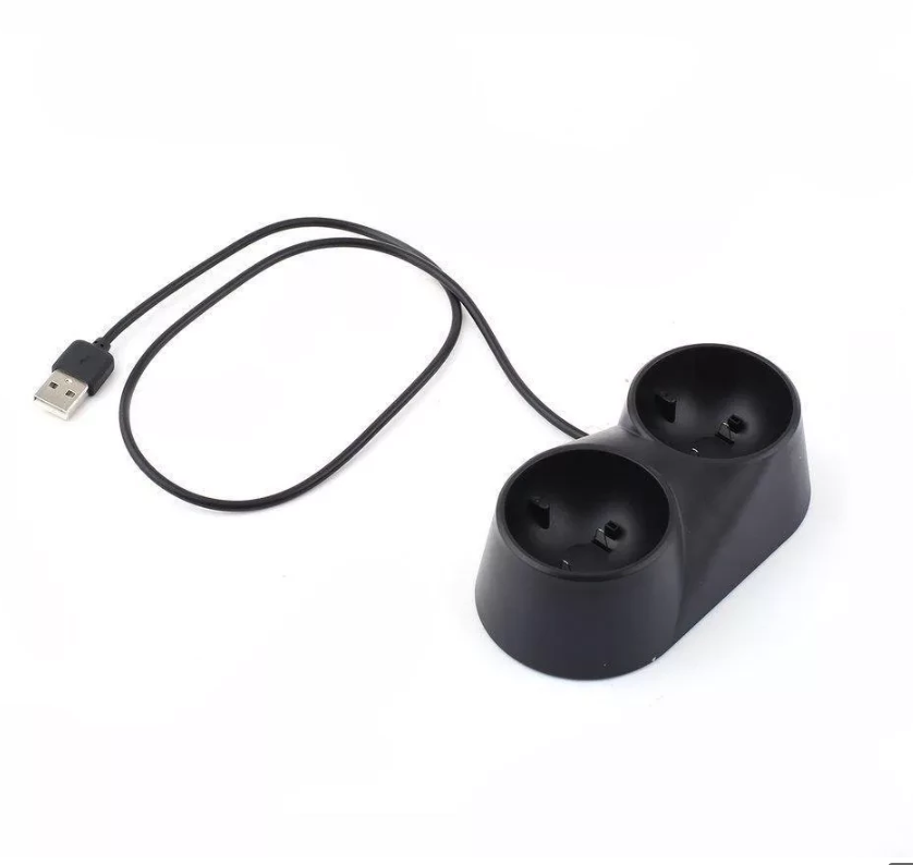 Game Controller Handle Dock Charger Wireless 2 ove Motion Dock for PS4/PS Move Handle Station 2 Gamepad Station DC 5V