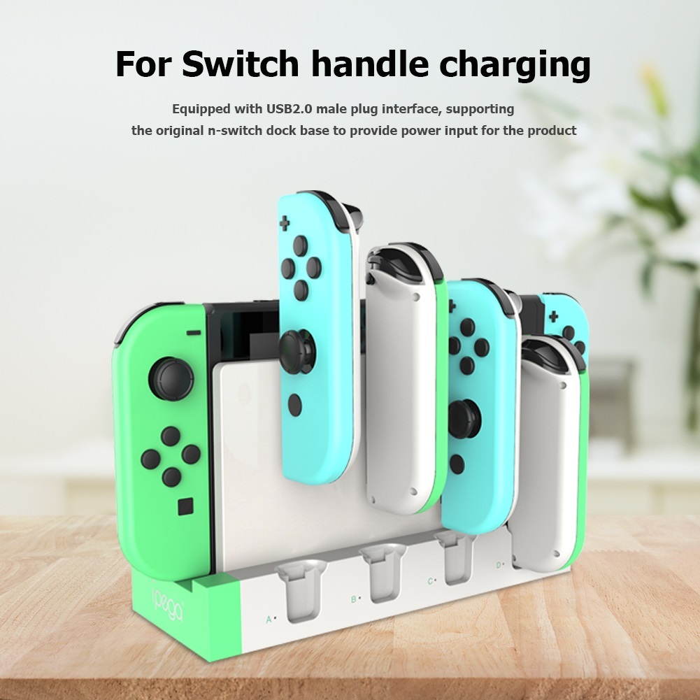 NEW Controller Charger Charging Dock Stand Station Holder For Nintendo Switch NS Joy-Con Game Console Gamepad Accessories