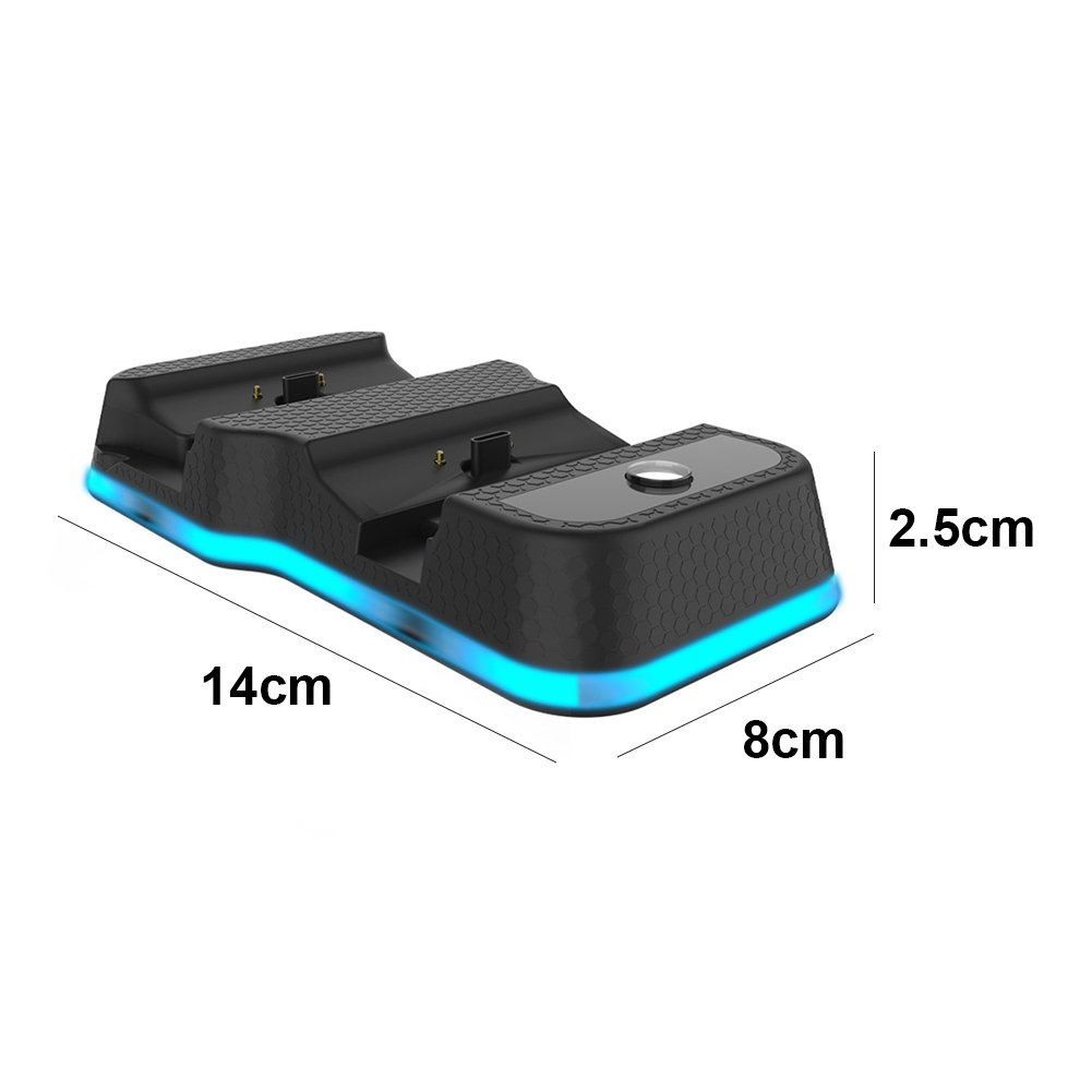 For Xbox Controller Charger Wireless Dual Type C Fast Charging Dock Station for Xbox Series X Gamepad