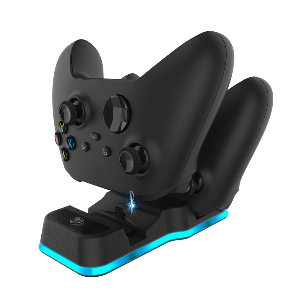 For Xbox Controller Charger Wireless Dual Type C Fast Charging Dock Station for Xbox Series X Gamepad