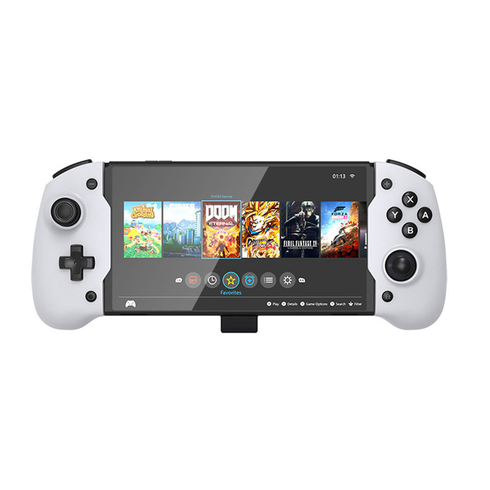For Switch Gamepad Controller Handheld Upgrade Grip Double Motor Vibration Built-in 6-Axis Gyro Joy-pad for Switch OLED