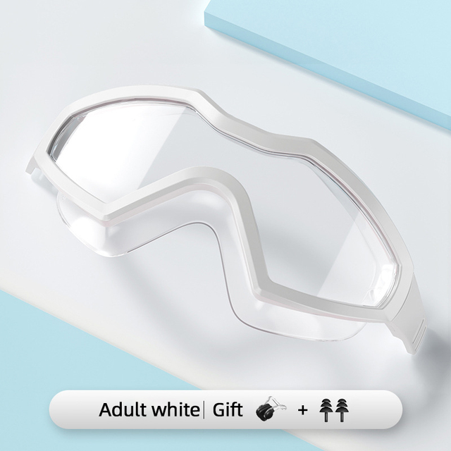2022 New Professional Waterproof Plating Clear Double Anti-fog Swim Glasses Anti-UV Men Women Adult E swimming goggles