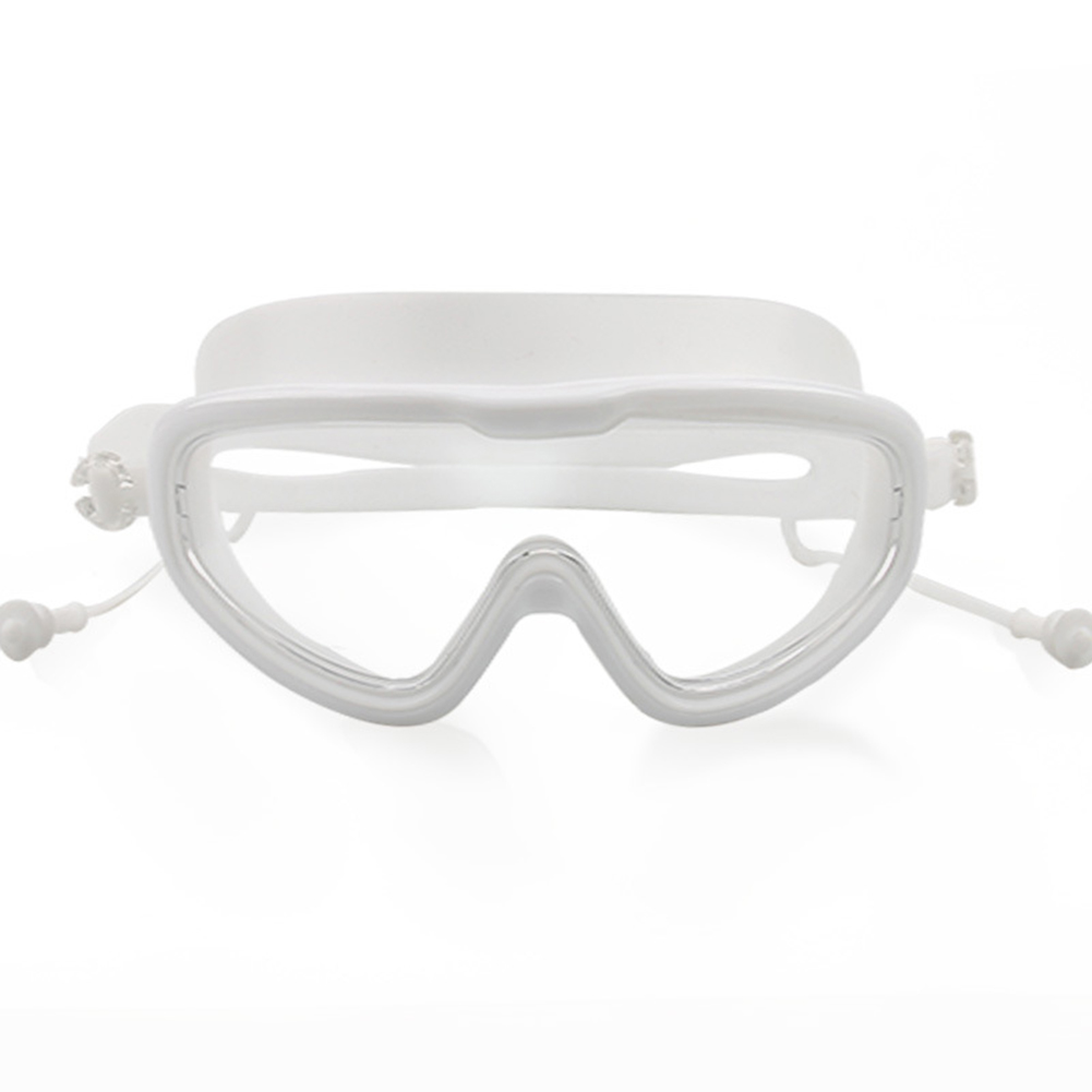 Professional Swimming Goggles Swimming Glasses with Earplugs Anti-fog Pool Glasses for Men Women Snorkeling Eyewear