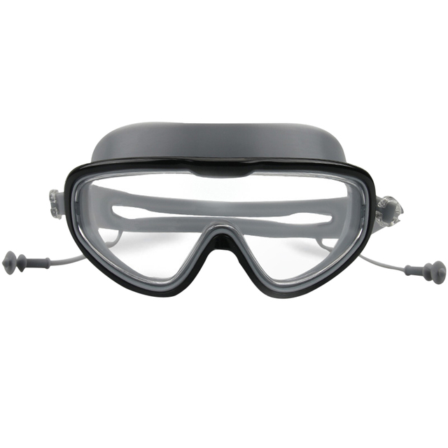Professional Swimming Goggles Swimming Glasses with Earplugs Anti-fog Pool Glasses for Men Women Snorkeling Eyewear